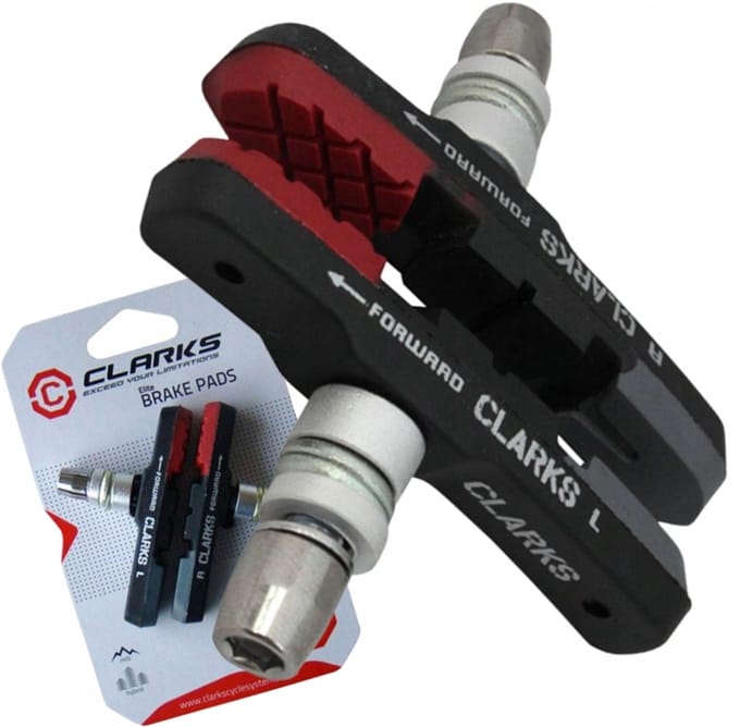 Clarks - Remblokken - V-brake - 72mm - Hoge kwaliteit