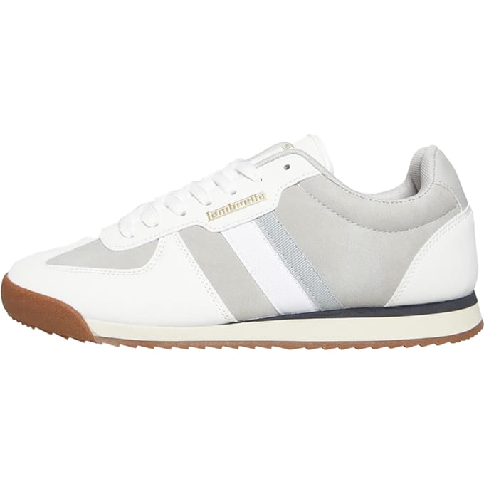 Lambretta Heren Diego Sportschoenen (Wit/Grijs)