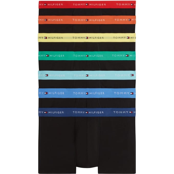 Tommy Hilfiger Repeat Logo Trunk Boxershorts Heren (7-pack)