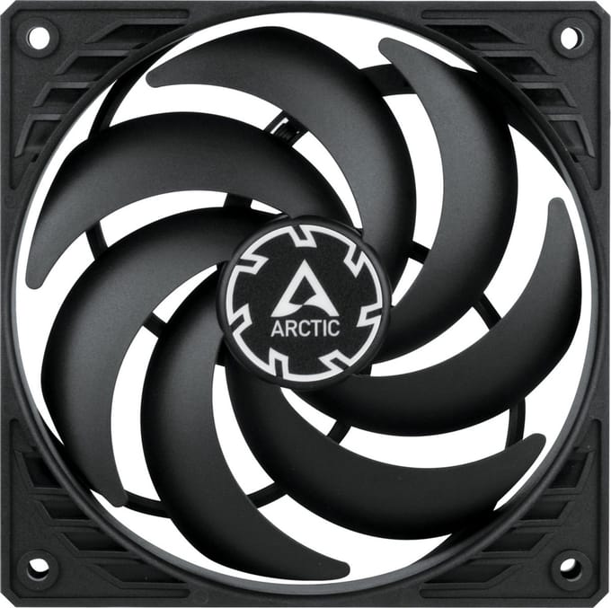 Arctic Geval Acc P12 ventilator 12cm PWM PST Slim 3 stuks - Case ventilator - 120mm - Black - 23 dBA