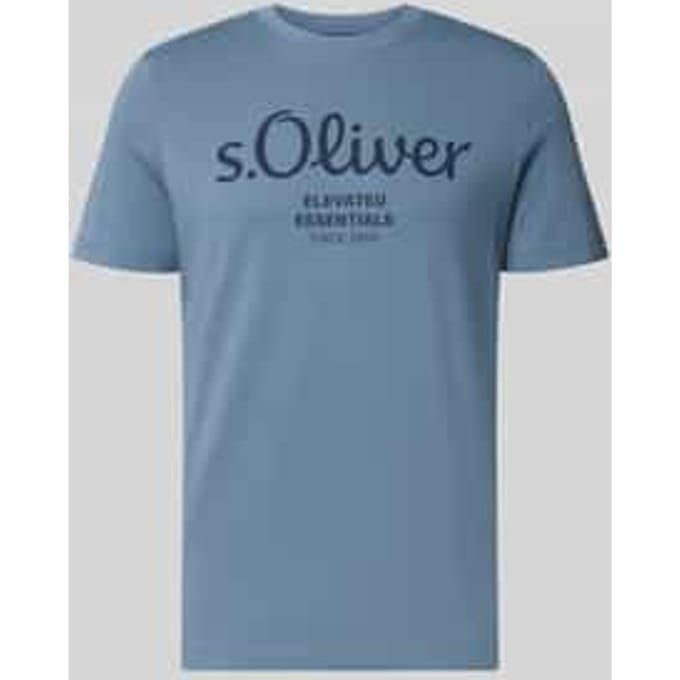 regular fit T-shirt van puur katoen