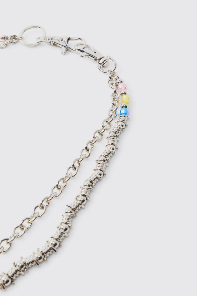 Kralenketting Voor Jeans | Silver