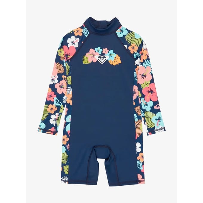 Shorty surf wetsuit voor meisjes Roxy Morning Flower