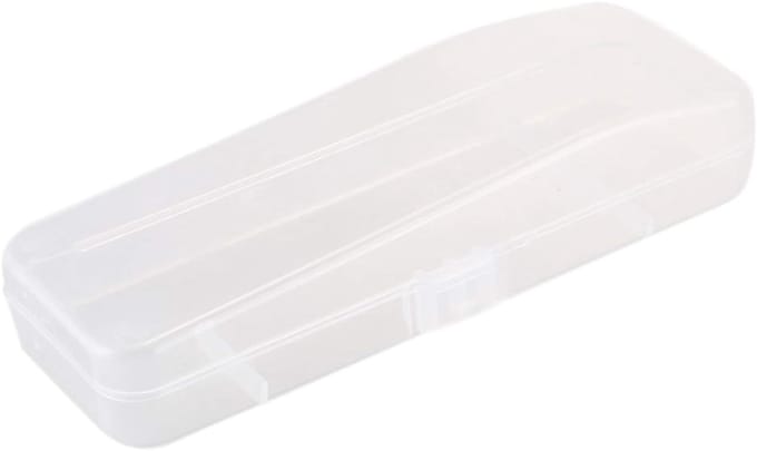 Dubbele scheermes houder - Scheeraccessoire opberger - Veilig opbergen - Transparant ontwerp - 152 cm - Transparant