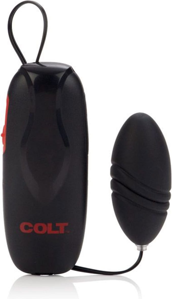 Colt - Turbo Bullet - Vibrerend Eitje - Zwart