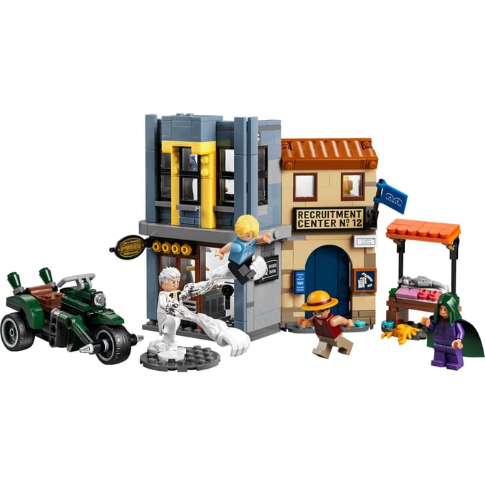 LEGO ONE PIECE Confrontatie met Kapitein Smoker Speelgoed voor Kinderen vanaf 9 Jaar 75642