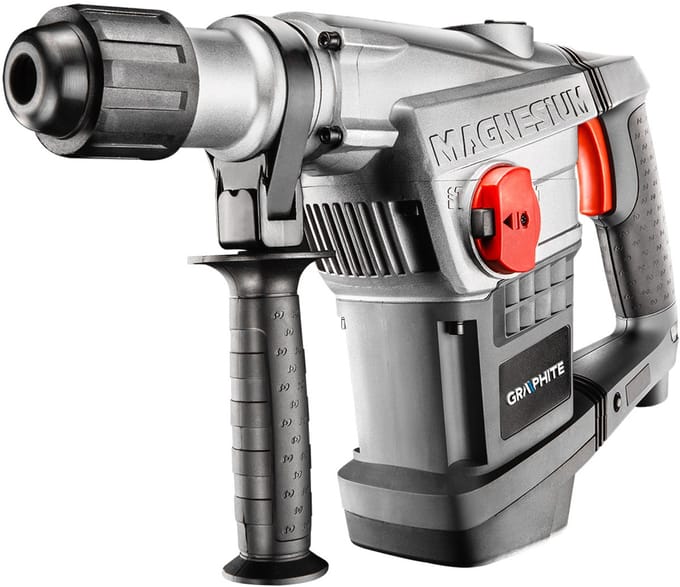ELECTRISCHE BOORHAMER SDS Max 1250W Anti vibratie hendel - GRAPHITE