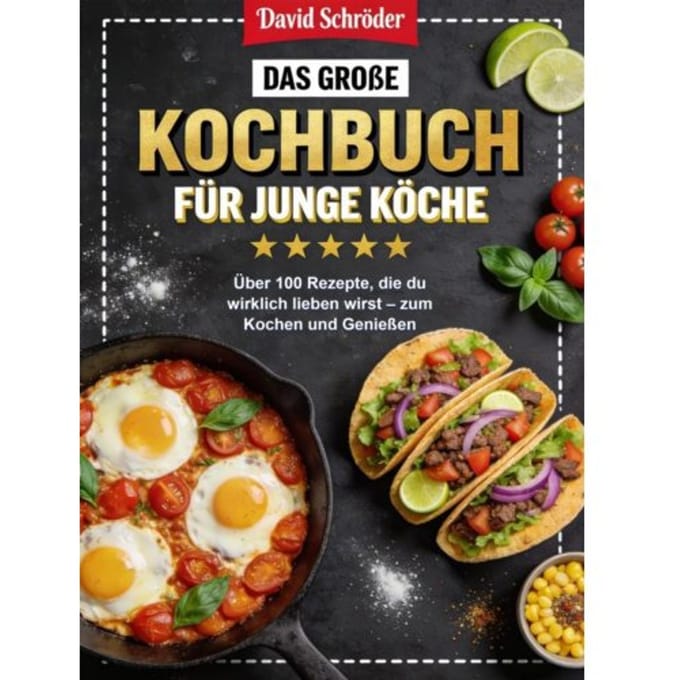 Das Große Kochbuch Für Junge Köche - David Schröder