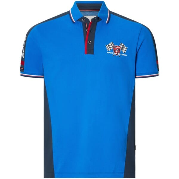 Babista herren Poloshirt - 64/66 - koningsblauw - Plus Size