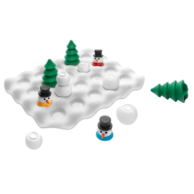 SmartGames Snow Problem - Logisch Denkspel - 80 Coole Uitdagingen - Sneeuwmannen - Breinbreker - Solospel - Vanaf 8 Jaar