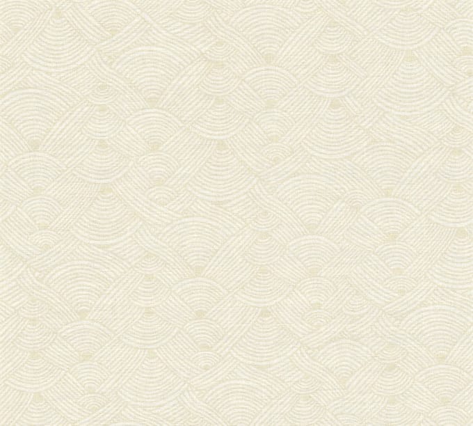 GOLVEN BEHANG | Grafisch - beige wit - A.S. Création Nara