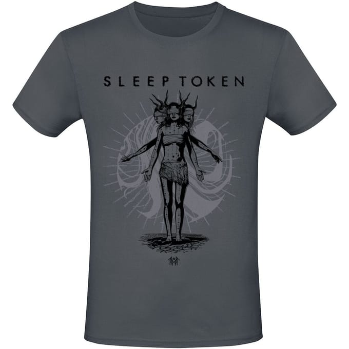 Sleep Token T-shirt - Rain Ecru - S tot 3XL - voor Mannen - donkergrijs