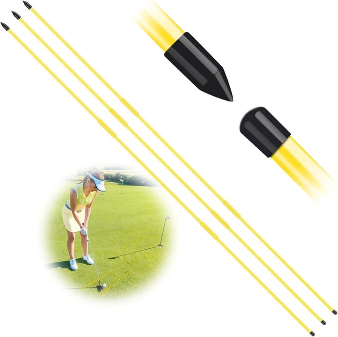 Golf Alignment Stick Connector voor Swing Trainer - Golf Training Aid voor Binnen en Buiten