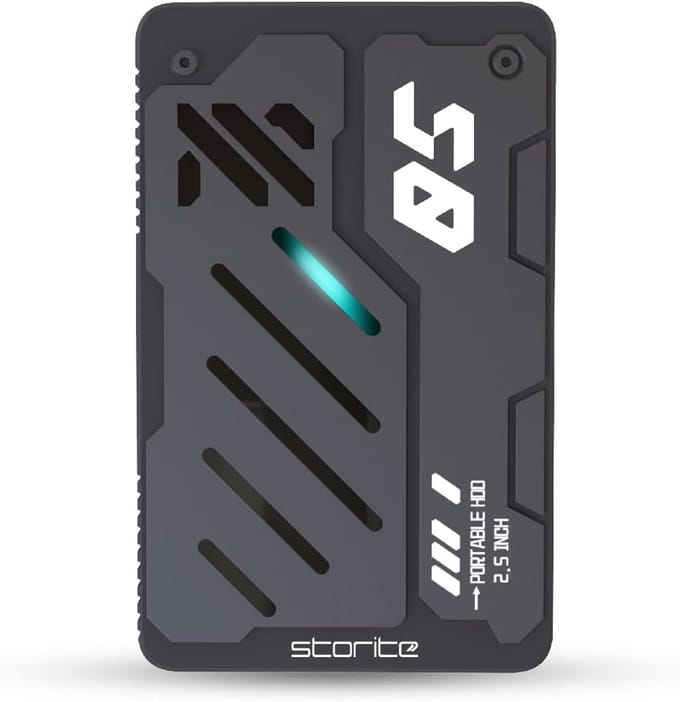 Externe Harde Schijf - Draagbare Opslag - Back-up Gegevens - Snelle USB 3.0 - 320 GB Capaciteit