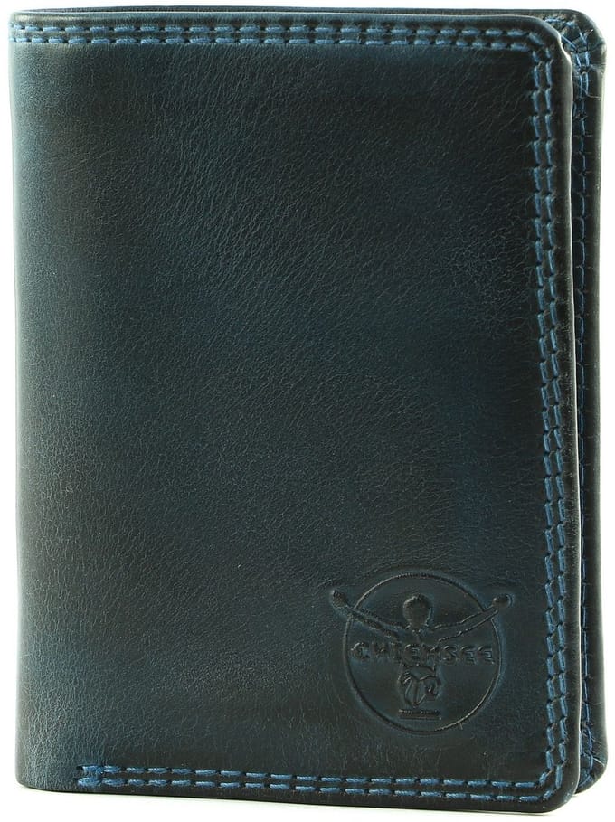 CHIEMSEE Leren Portemonnee Leather Wallet Petrol