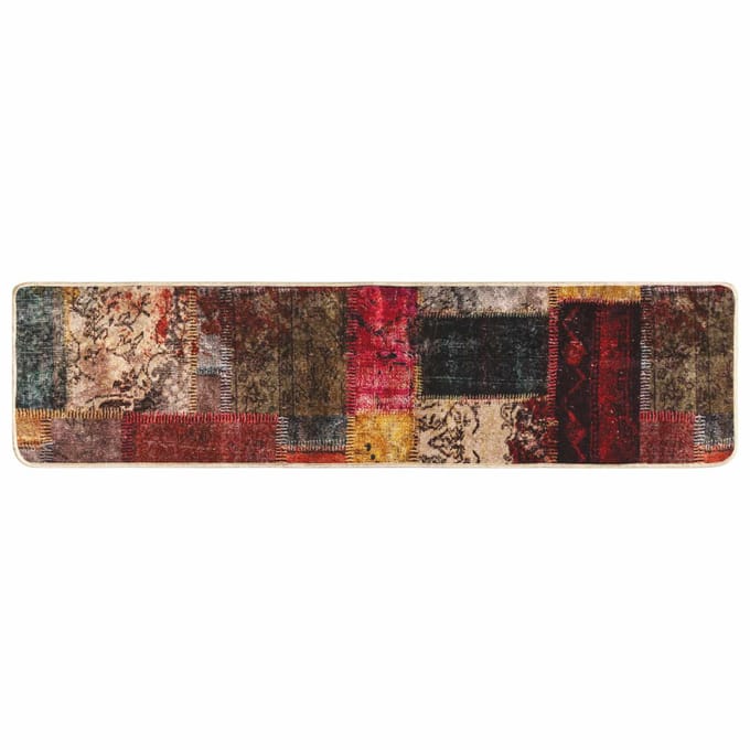 vidaXL - Tapijt - Runner - MARSA - Meerkleurig - 50 - x - 450 - cm - Polyester - en - PVC