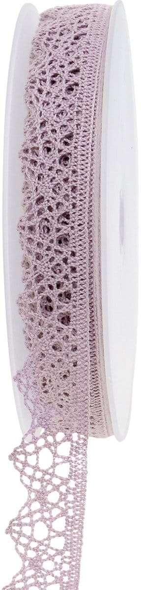 Decoratief lint kant 22mm 20m lila