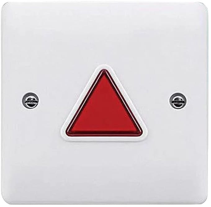 MIVA - Licht en buzzer unit - UDTAKIT mindervaliden toilet alarm set - UDTAPLBM - Wit