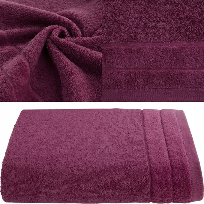 Luxe Katoenen Handdoek 30x50 cm - Amarant