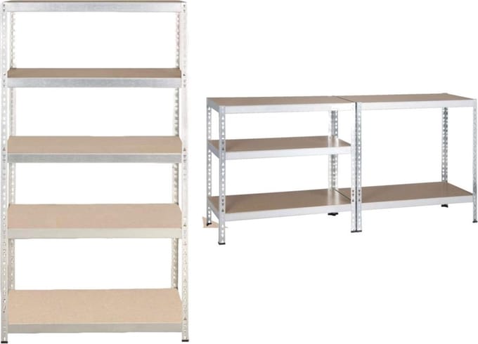 Opbergrek Forta 175KG Gegalvaniseerd 180x90x40Cm