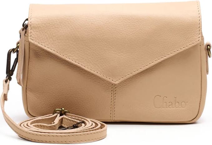 Chabo Bags Envelop Schoudertasje Rio Romy Plain Sand