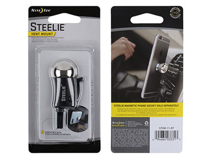 Nite Ize Steelie Auto Actieve houder Zwart