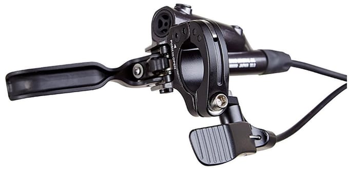 Ritchey Dropper Zadelpen Afstandsbediening Adapter Voor Shimano Ispec 2 Zilver