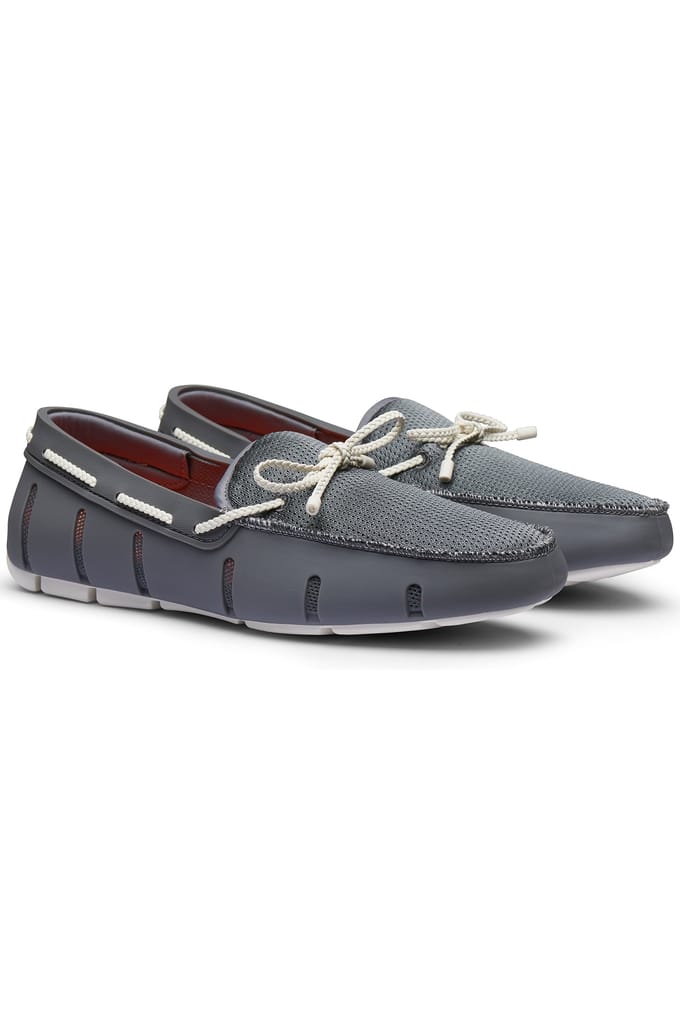SWIMS Braided Lace Loafer Basalt Grey Taglia: 40 | Sneakers Outlet | Uomo | Grigio