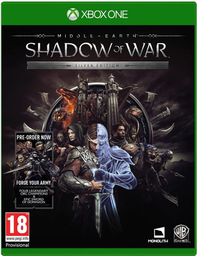 Middle-Earth: Shadow Of War - Silver Edition - Xbox One