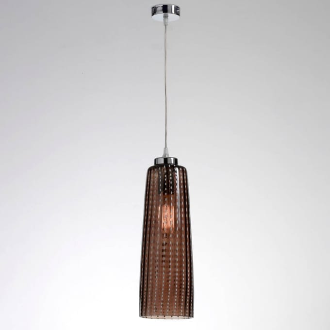 AILATI Hanglamp Perle, grijs