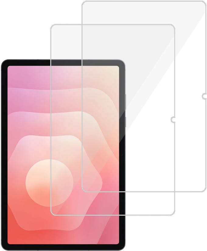 2x TechNow Screenprotector geschikt voor Samsung Galaxy Tab S11 / S10 Lite Screenprotector - Gehard Glas - Rounded - Proteqt+