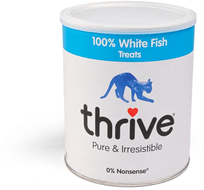 Thrive Kattensnoepjes - Witvis - 110 g
