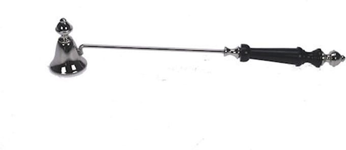 Kaarsendover handvat zwart 4x6x32cm