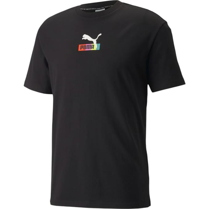Puma Brand Love Placement T-shirt Zwart K001
