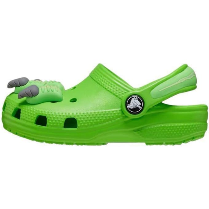 Crocs Classic Clog Slipvast Anti-Stoot Kinderzandalen Plastic 23-24 green