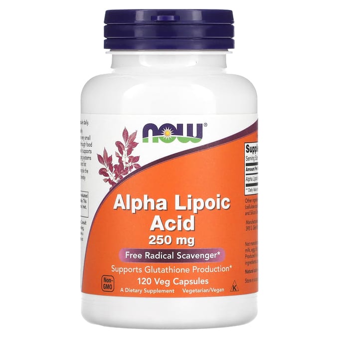 Alpha Lipoic Acid 250mg - 120 v-caps