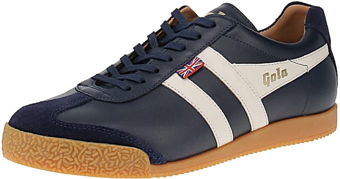 Gola Harrier Elite 2 Trainer - Heren Sneaker - Navy-Off-White