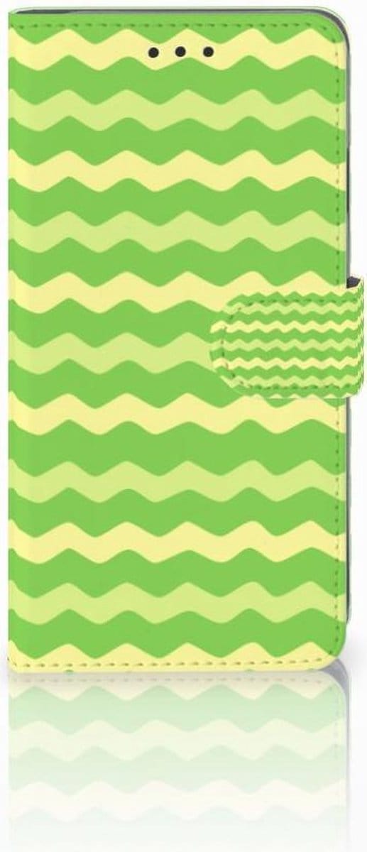 Apple iPhone Xs Max Telefoon Hoesje Waves Green