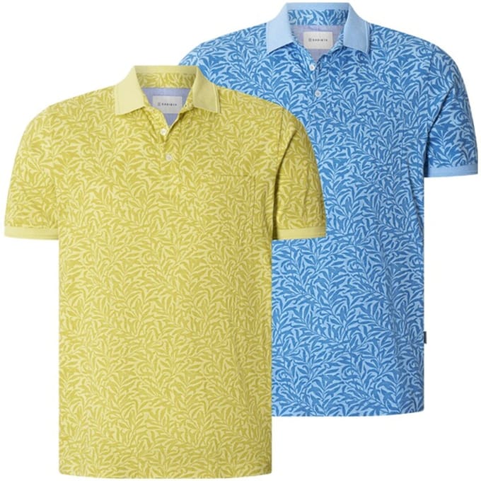 Babista herren Poloshirts, Set Van 2 - 52/54 - groen - Plus Size