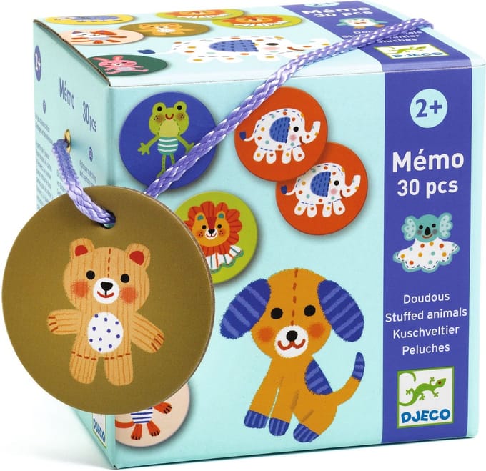 DJECO memory knuffels 2jr+