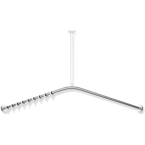 HEWI System 900 curtain rod for shower tray 200 x 200 cm 900.34.10540