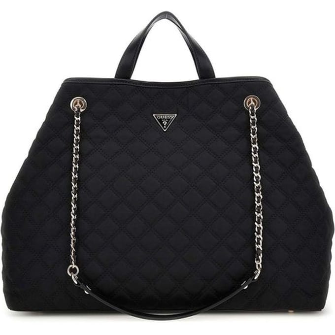 GUESS Shopper Schoudertas Giully II Large 2 In 1 Tote Bag Black Zwart