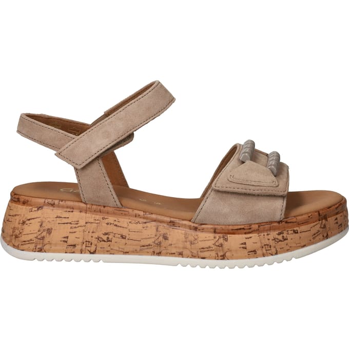 Gabor Sandalen beige Suede - Maat 37