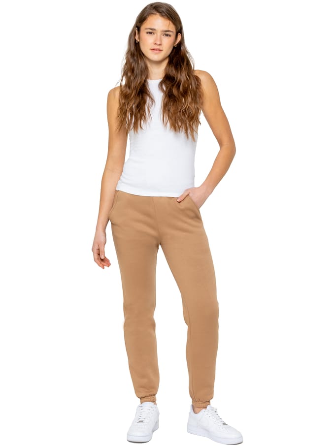 Enzo | Joggers met fleece manchet voor dames