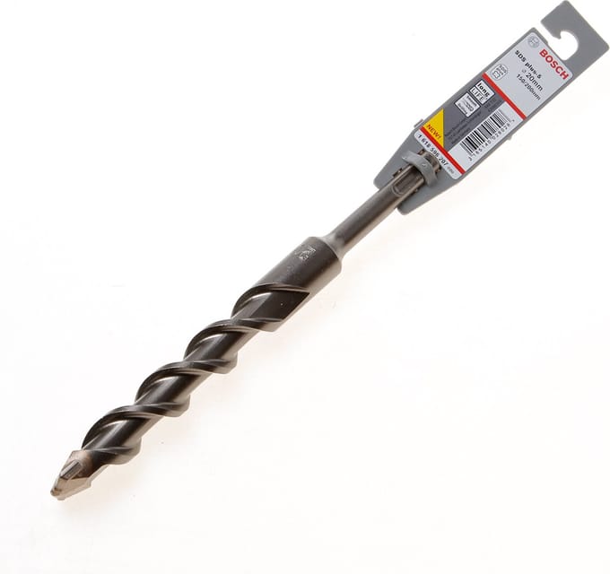 Hamerboor Plus-5 D.20mm Werkend L.150mm L.200mm SDS-Plus 1