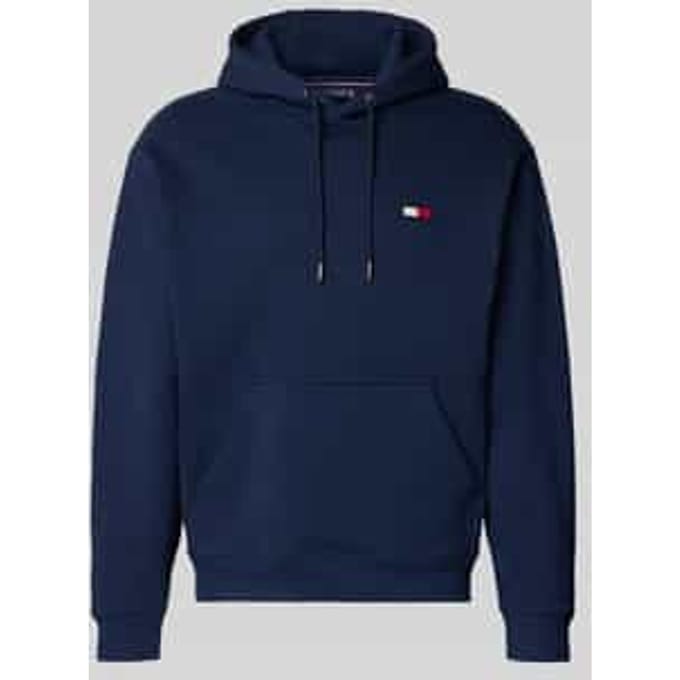 Regular fit hoodie van puur katoen
