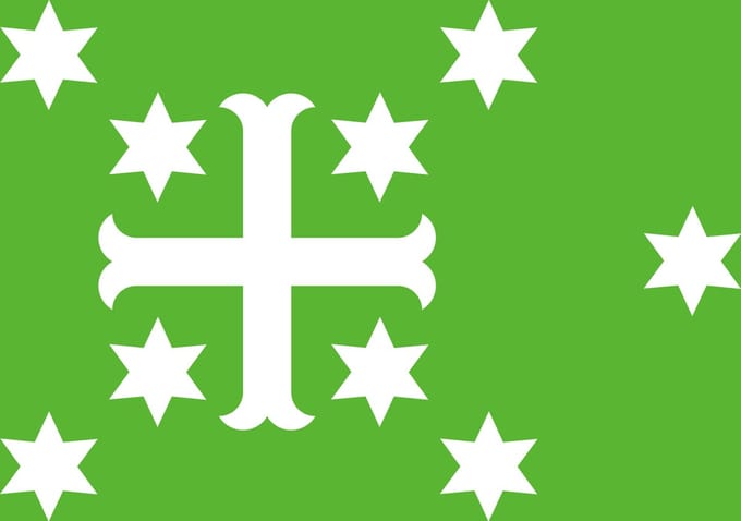 Vlag Estinnes 120x180cm