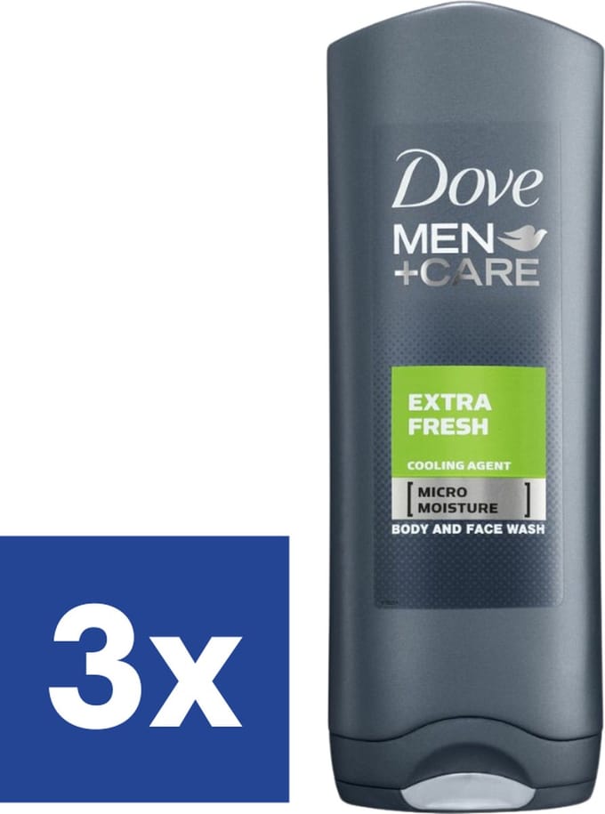 Dove Douchegel Extra Fresh - 3 x 250 ml