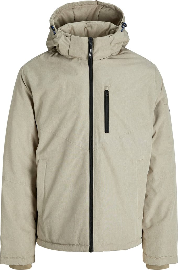 Jack & Jones Heren Winterjas JCOLAND Jacket Beige - Maat M