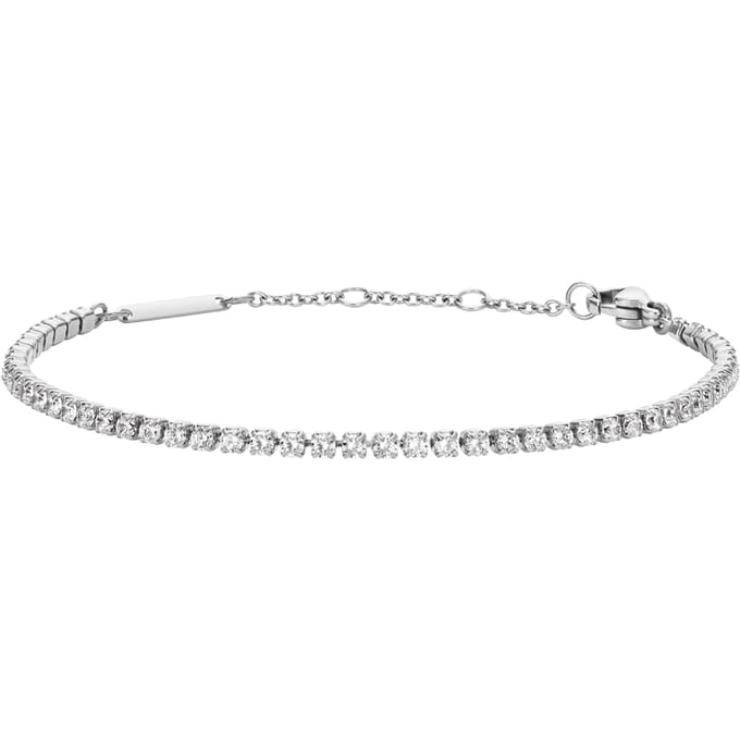 Daniel Wellington DW Classic Tennis Bracelet 155-185 mm Silver